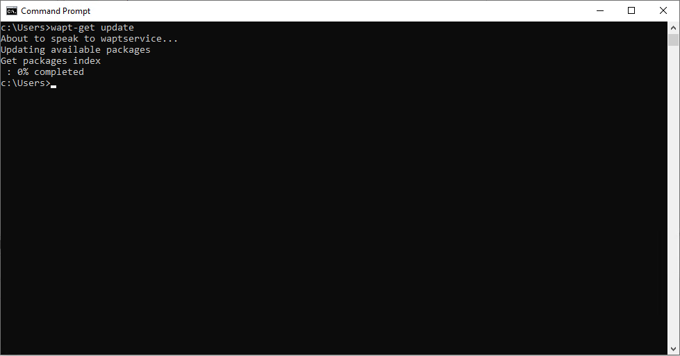 The Windows Command Line utility