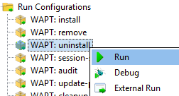PyScripter - Running an uninstall command from the PyScripter console