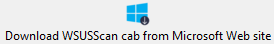 Télécharger la cab WSUSScan des mises à jour Windows