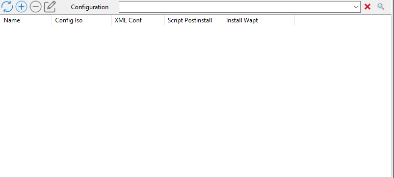 Section du fichier de réponse XML de la console WADS